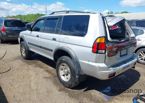 2003 Mitsubishi Montero Sport Es/Ls из США, поврежденный, VIN JA4MT21H13J038001